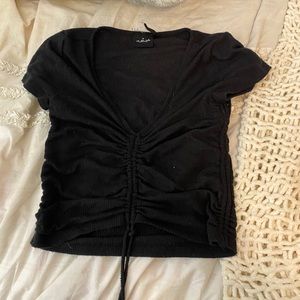 Urban out from under black tops set